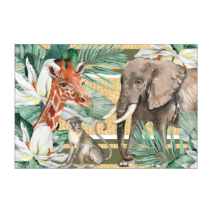 Peekaboo Home Studio - Individual Rectangular (44cm x 30cm) Tanzania